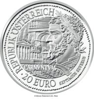 Österreich 20 Euro 2011 Carnuntum - Silber PP