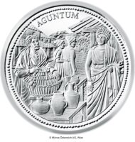 Österreich 20 Euro 2011 Aguntum - Silber PP