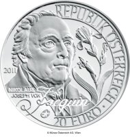 Österreich 20 Euro 2011 Nikolaus J. Freiherr von...