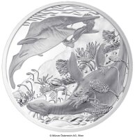Österreich 20 Euro 2013 Trias - Leben im Wasser - Silber PP