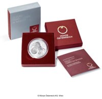 Österreich 20 Euro 2013 Trias - Leben im Wasser - Silber PP