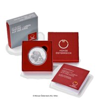 Österreich 20 Euro 2014 Tertiär - Leben auf der Erde - Silber PP