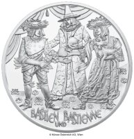Österreich 20 Euro 2015 Wolfgang: Das Wunderkind - Silber PP