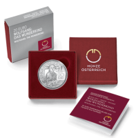 Österreich 20 Euro 2015 Wolfgang: Das Wunderkind - Silber PP