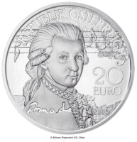Österreich 20 Euro 2016 Amadé: Das Genie -...