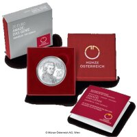 Österreich 20 Euro 2016 Amadé: Das Genie - Silber PP