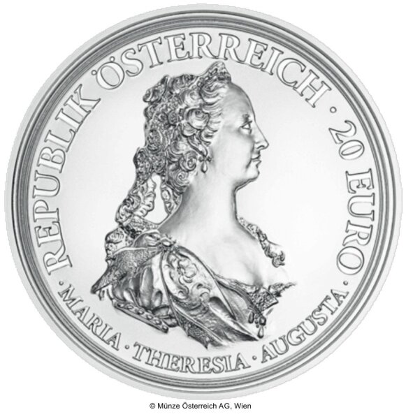 Österreich 20 Euro 2017 Tapferkeit und Entschlossenheit - Silber PP