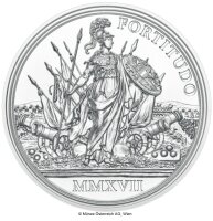 Österreich 20 Euro 2017 Tapferkeit und Entschlossenheit - Silber PP