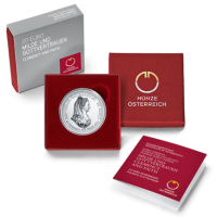 Österreich 20 Euro 2018 Milde und Gottvertrauen - Silber PP