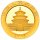 China Panda 2018 3 Gramm Gold - Original-Folie