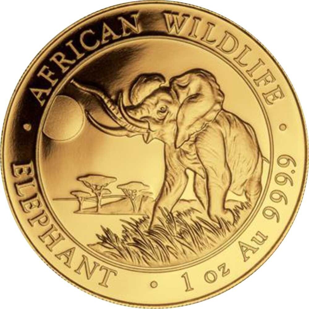 Somalia Elefant 2016 1 oz Gold