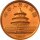 China Panda 1989 1/20 oz Gold - Original-Folie