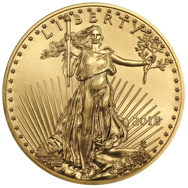 USA American Eagle 2018 1 oz Gold