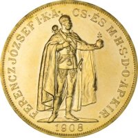 Ungarn 100 Kronen - Franz Joseph NP Gold