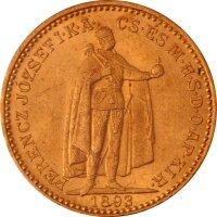 Ungarn 20 Kronen Franz Joseph NP Gold
