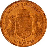 Ungarn 10 Kronen - Franz Joseph Gold