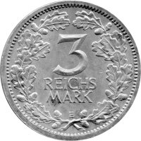 J.349 Weimarer R. 3 Mark 1931 -E-...