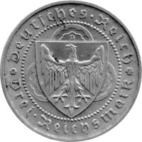 J.344 Weimarer R. 3 Mark 1930 -D- "Zum 700. Todestag von Walther v. d. Vogelweide"