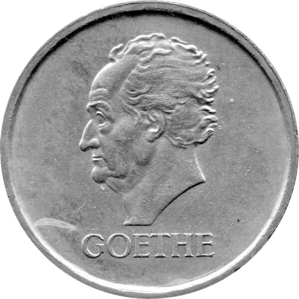 J.350 Weimarer R. 3 Mark 1932 -A- "Zum 100. Todestag Goethes" - ss