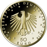 Deutschland 50 Euro Musikinstrumente 2018 - D - "Kontrabass"