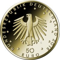 Deutschland 50 Euro Musikinstrumente 2018 - G - "Kontrabass"
