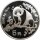 China Panda 1993 1/2 oz Silber