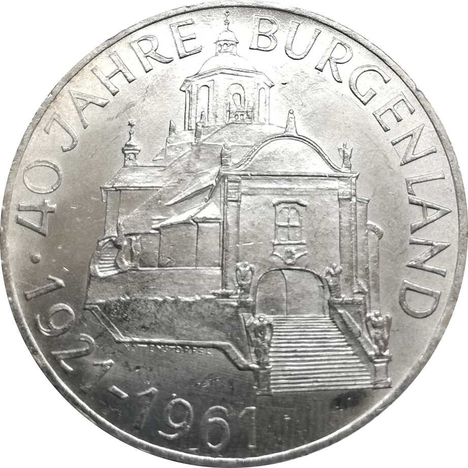 Österreich 25 Schilling 1961 40 Jahre Burgenland -...