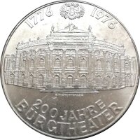 Österreich 100 Schilling 1976 200 Jahre Burgtheater...