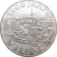 Österreich 100 Schilling 1978 1100 Jahre Villach -...