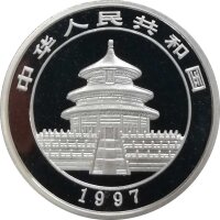 China Panda 1997 1/2 oz Silber