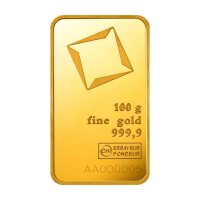 100 Gramm Goldbarren RESALE I. Wahl in Folie verschweißt | LBMA