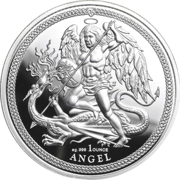 Isle of Man Angel 2018 1 oz Silber
