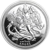 Isle of Man 2018 Angel 1 oz Silber