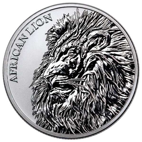 Tschad African Lion 2018 1 oz Silber