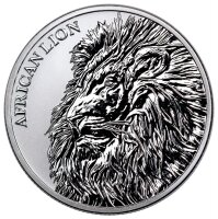Tschad African Lion 2018 1 oz Silber