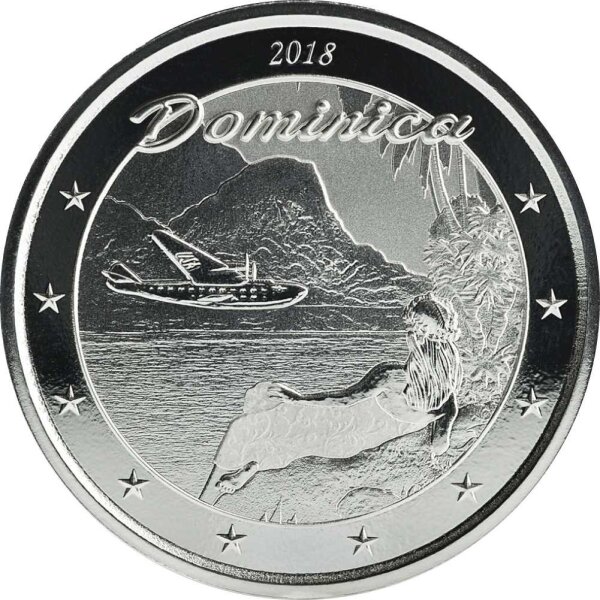 EC 8 3. Ausgabe 2018 Dominica The Nature Isle 1 oz Silber