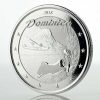EC 8 3. Ausgabe 2018 Dominica The Nature Isle 1 oz Silber