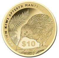 Neuseeland Kiwi 2015 1/4 oz Gold - Polierte Platte