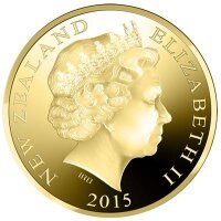 Neuseeland Kiwi 2015 1/4 oz Gold - Polierte Platte