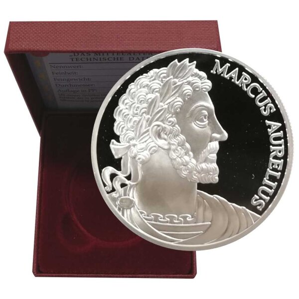 Österreich 100 Schilling 2000 Die Römer - Silber PP incl. Etui