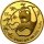 China Panda 1985 1 oz Gold - Original-Folie