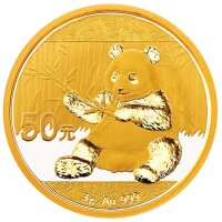 China Panda 2017 3 Gramm Gold - Original-Folie
