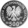 Polen 500 Zlotych 1988 - Hedwig Königin von Polen - Silber PP