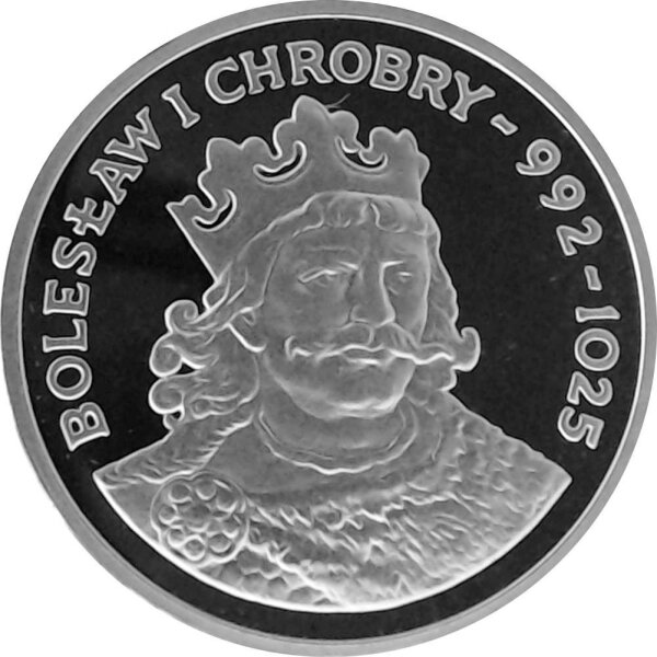 Polen 200 Zlotych 1980 - Boleslaus I. der Tapfere - Silber PP