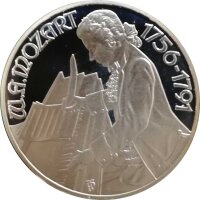 Österreich 100 Schilling 1991 200. Todestag W. A....