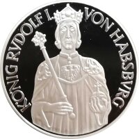 Österreich 100 Schilling 1991 700. Todestag Rudolf I...