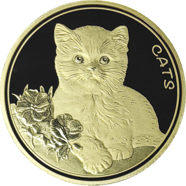 Fiji CATS 2. Ausgabe 2023 1/10 oz Gold | Prooflike