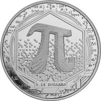 Solomon Islands Kreiszahl Pi 2023 1 oz Silber