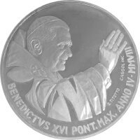Vatikan 5 Euro 2008 Weltjugendtag - Silber PP