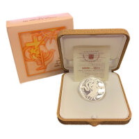 Vatikan 5 Euro 2011 Weltfriedenstag - Silber PP